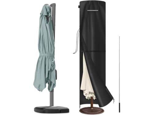 Zavio® Parasolhoes voor Zweefparasol - Parasol hoes Staande Parasol