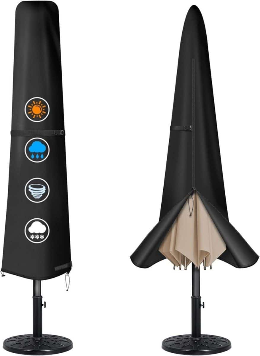 zavio® parasolhoes voor zweefparasol parasol hoes staande parasol