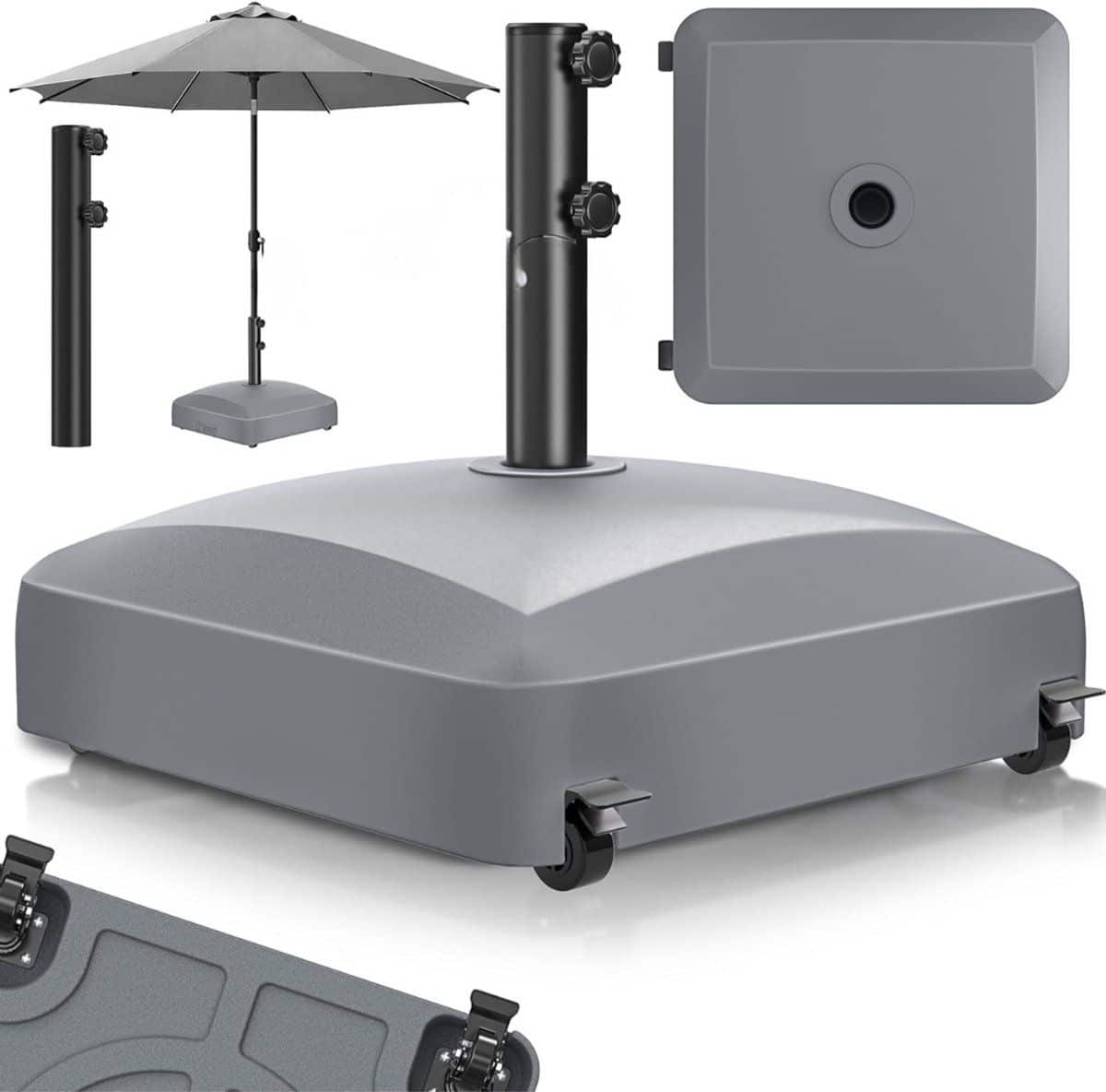 zmr® parasolvoet vulbaar parasolvoet parasolvoet op wielen