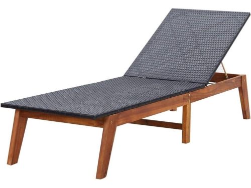 Zonneligstoel Rotan - Tuinstoel Ligbed - Ontspannen in de tuin