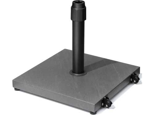 Zware Parasolvoet 20.4 kg met Wieltjes - Windbestendige Standaard voor