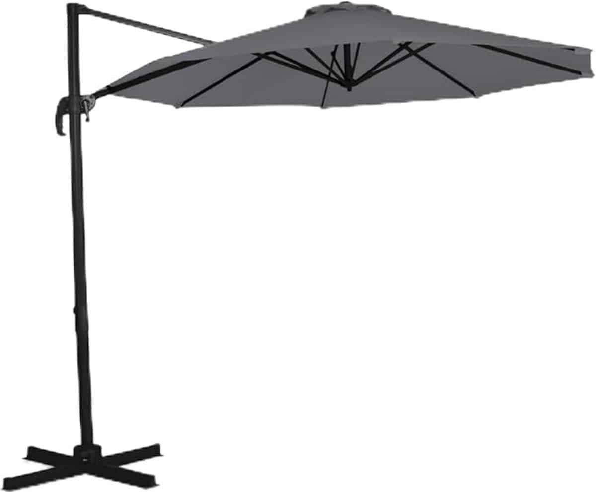 zweefparasol 300 cm 360° draaibaar en kantelbaar uv