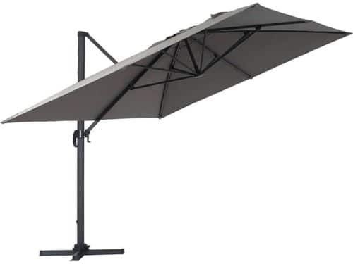 Zweefparasol Aluminium - Tuinparasol Vrijhangend - Terras Beschermen - 360