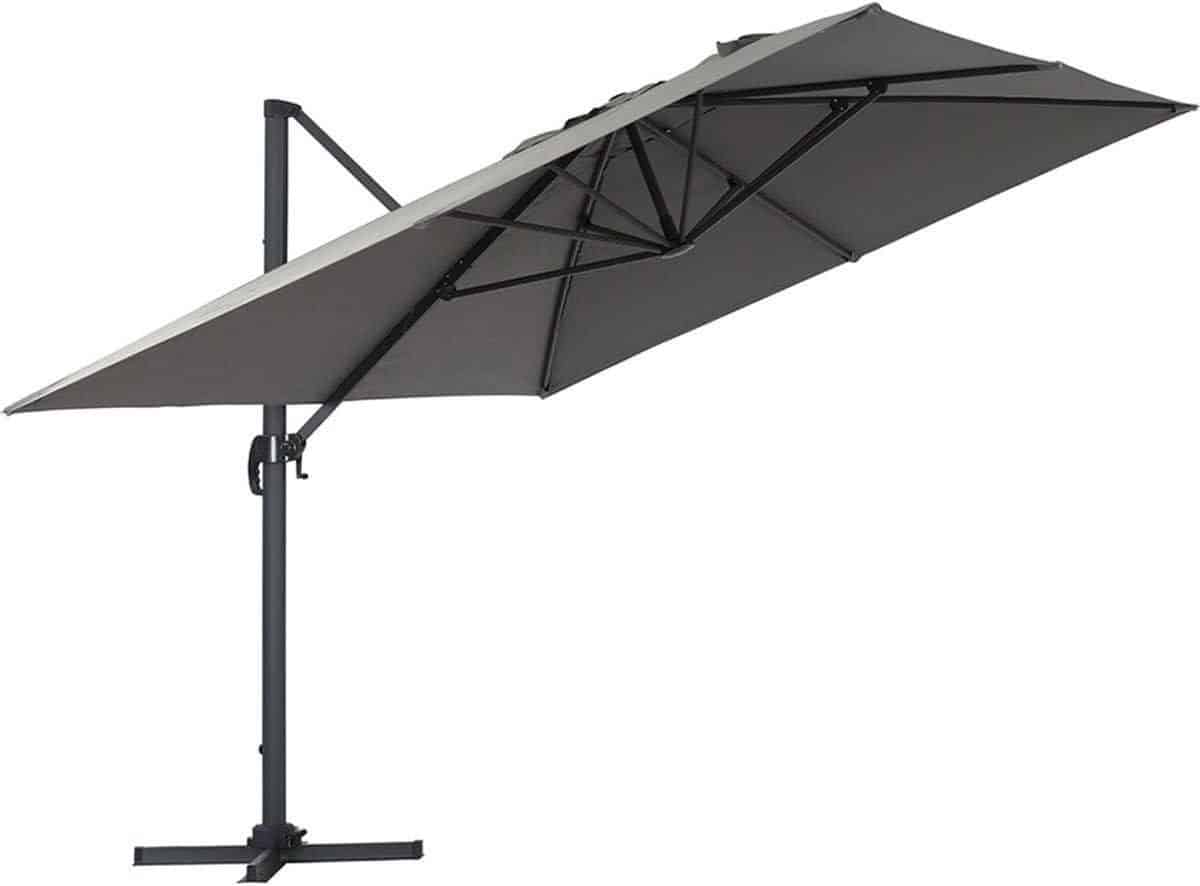 zweefparasol aluminium tuinparasol vrijhangend terras beschermen 360
