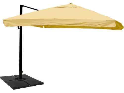 Zweefparasol MCW-A96, parasol, 3x4m (Ø5m) polyester/aluminium 26kg ~ Flap