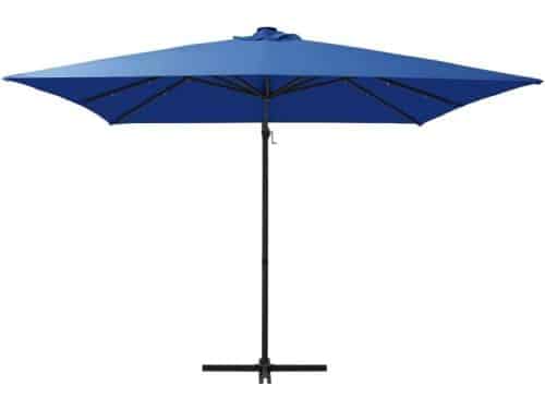 Zweefparasol met verlichting - Tuinparasol Schaduwdoek - Buiten Ontspannen