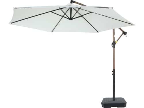 Zweefparasol Rond - Tuinparasol Schaduw - Terras Ontspannen - 360