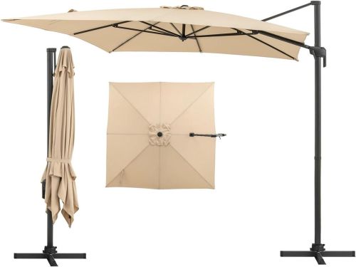 Zweefparasol - Terrasparasol Tuinparasol - Schaduw Creëren - 360 Graden