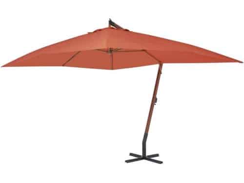 Zweefparasol - Tuinparasol Hangend - Schaduw Creëren - Kantelbaar Ontwerp