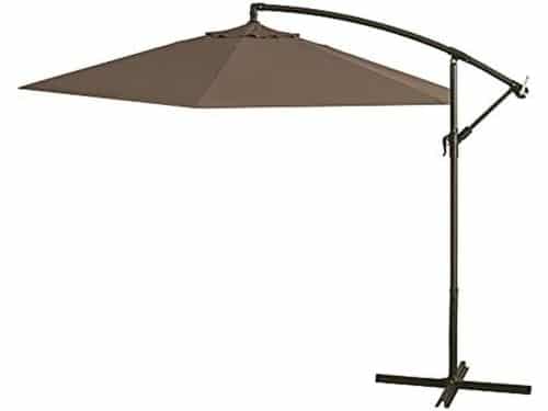 Zweefparasol - Tuinparasol Schaduwdoek - Terras Beschermen - Stalen Frame