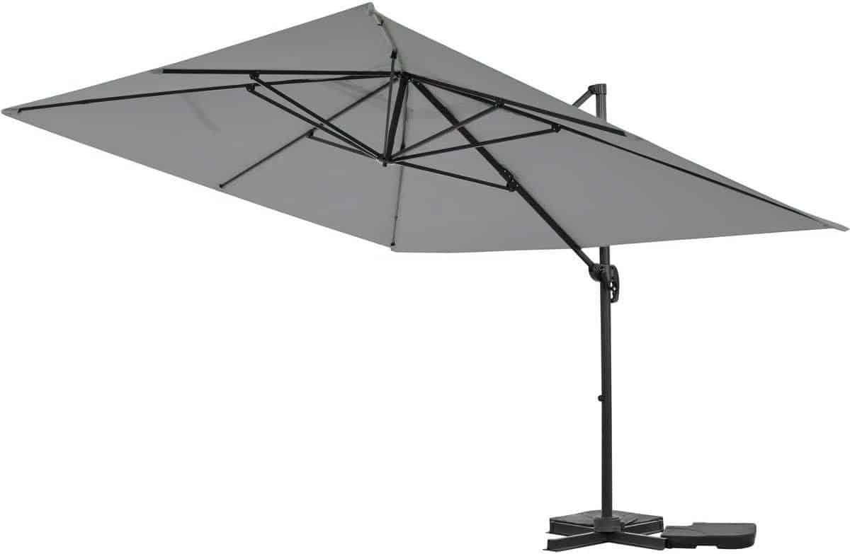 zweefparasol tuinparasol schaduwparasol buitenruimte schaduw vrijhangend aluminium