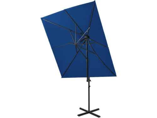 Zweefparasol Vierkant - Terrasparasol Balkonparasol - Zonwering Buiten - 360