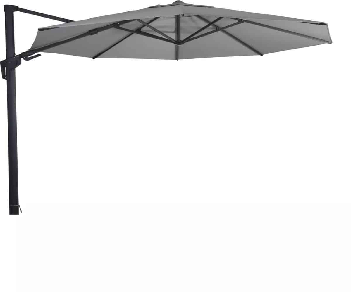 zweefparasol virgoflex grijs 3,5m