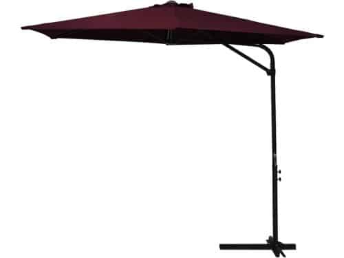 Zwenkbare Parasol - Zweefparasol Buiten - Schaduw Creëren - UV-bestendig